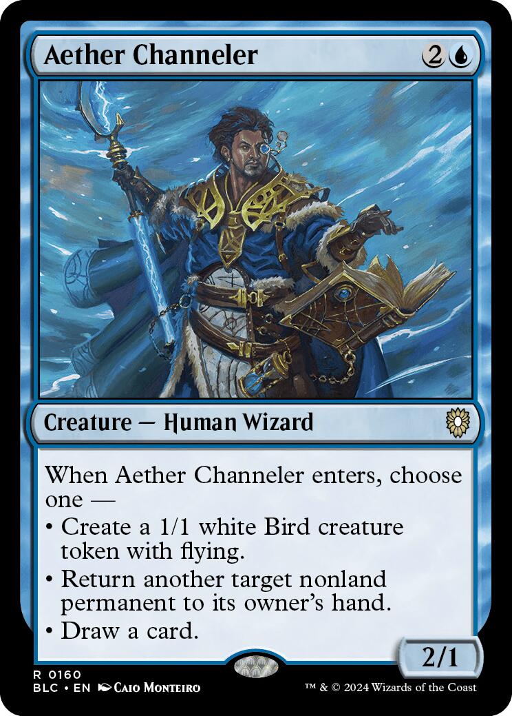 Aether Channeler [Bloomburrow Commander] | Odin's Place