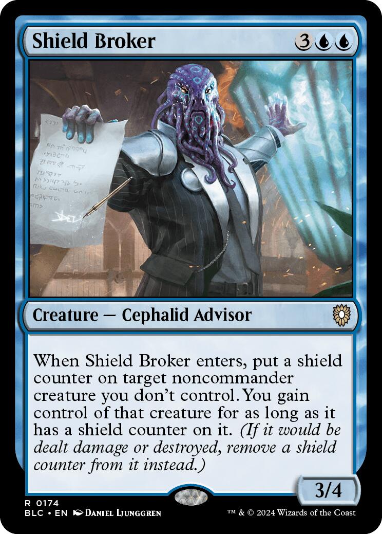 Shield Broker [Bloomburrow Commander] | Odin's Place