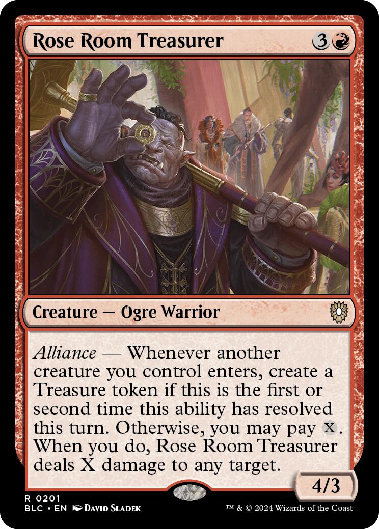 Rose Room Treasurer [Bloomburrow Commander] | Odin's Place
