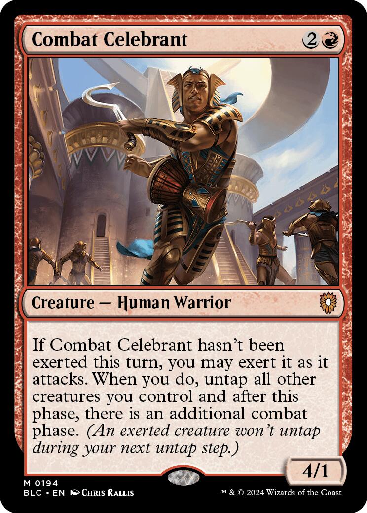 Combat Celebrant [Bloomburrow Commander] | Odin's Place
