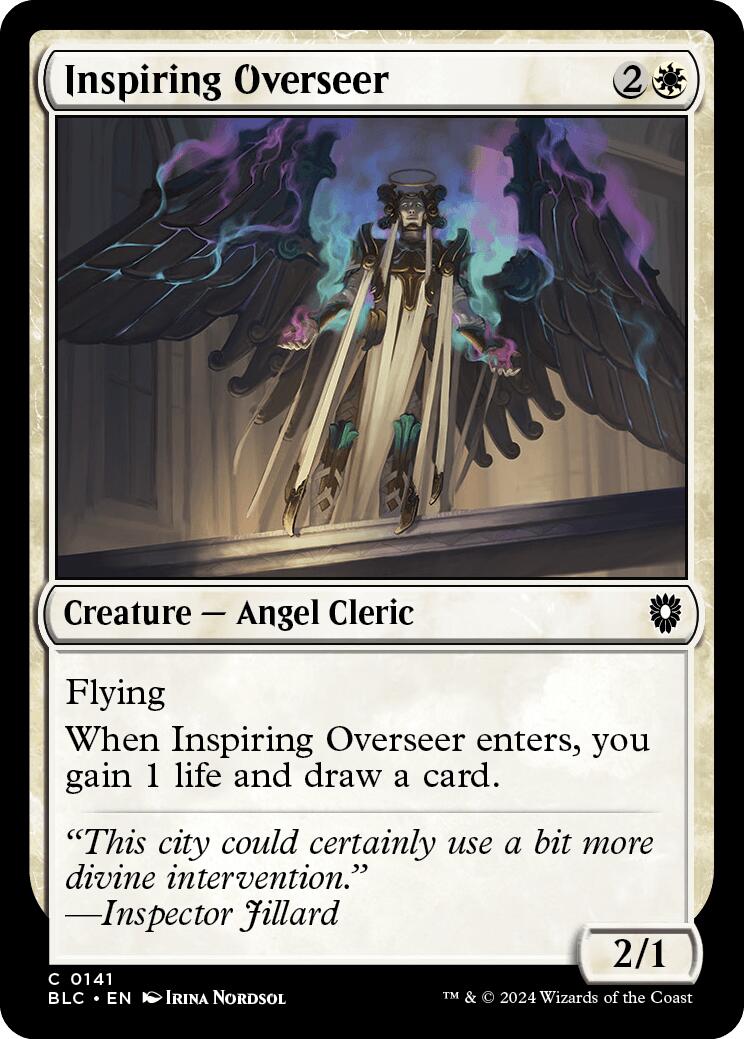 Inspiring Overseer [Bloomburrow Commander] | Odin's Place