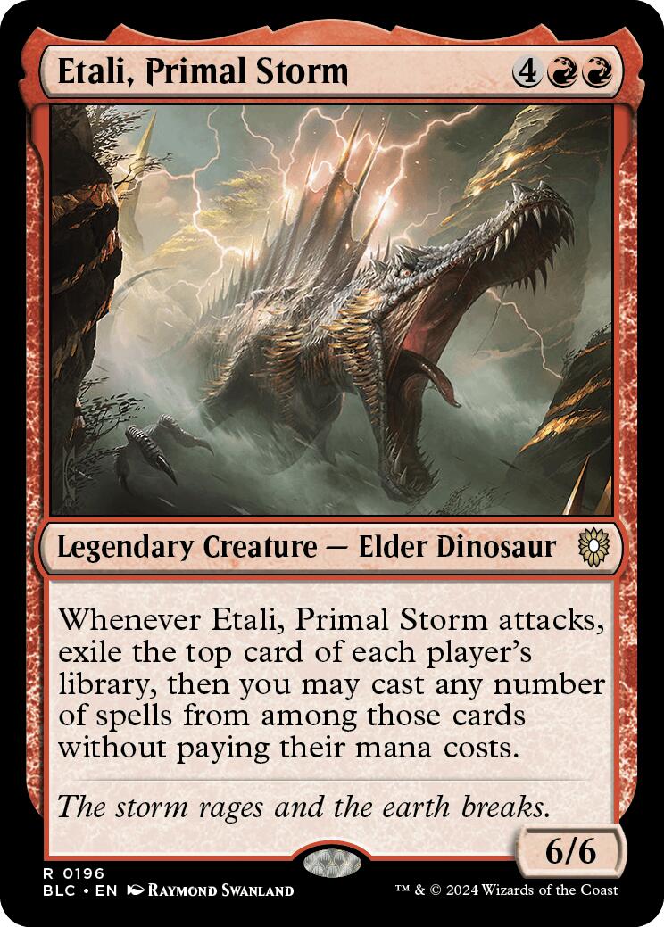Etali, Primal Storm [Bloomburrow Commander] | Odin's Place