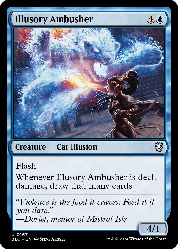 Illusory Ambusher [Bloomburrow Commander] | Odin's Place