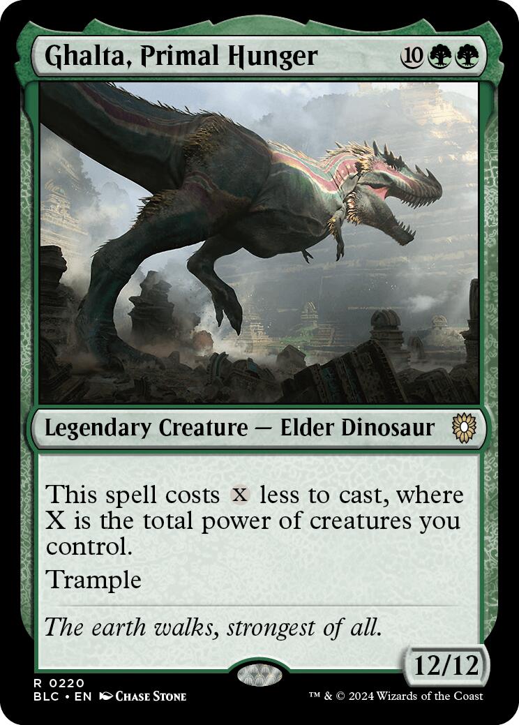 Ghalta, Primal Hunger [Bloomburrow Commander] | Odin's Place