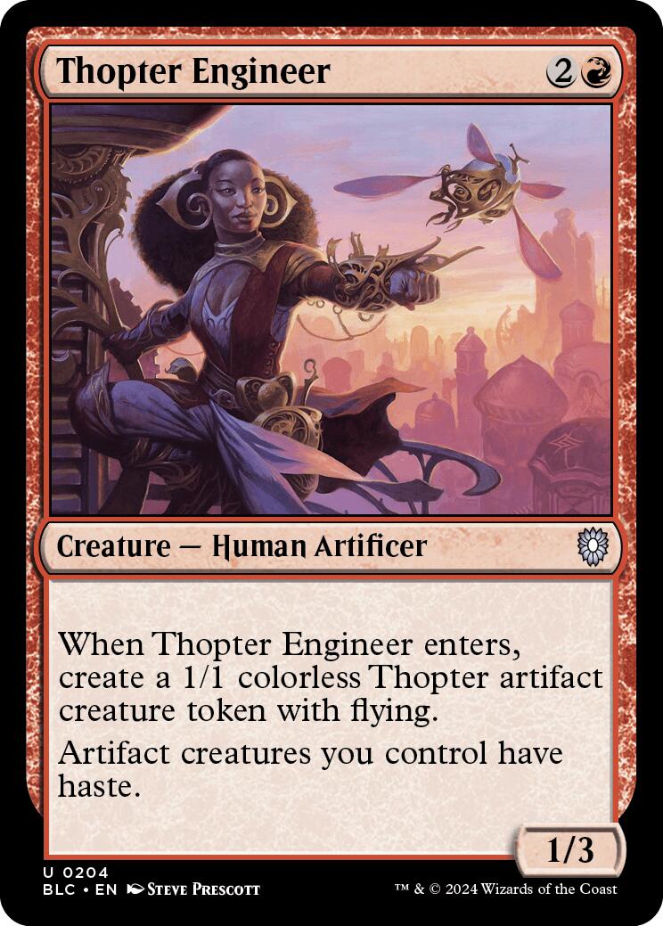 Thopter Engineer [Bloomburrow Commander] | Odin's Place