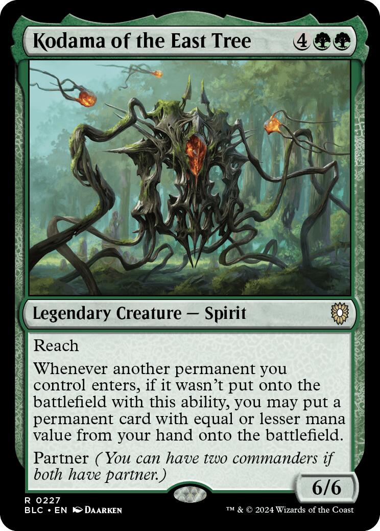 Kodama of the East Tree [Bloomburrow Commander] | Odin's Place