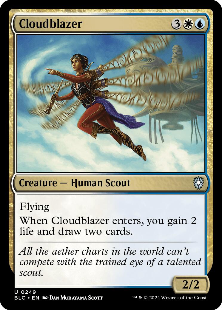 Cloudblazer [Bloomburrow Commander] | Odin's Place