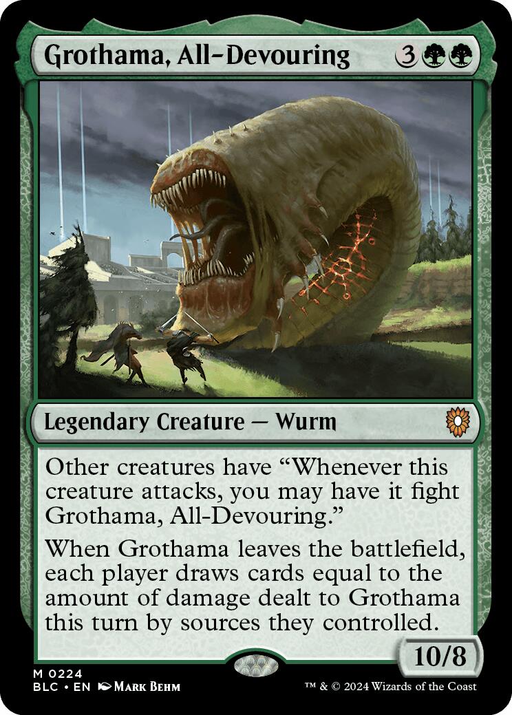 Grothama, All-Devouring [Bloomburrow Commander] | Odin's Place