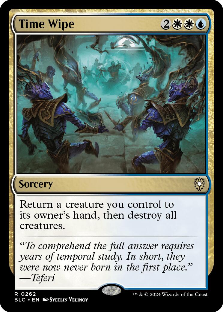 Time Wipe [Bloomburrow Commander] | Odin's Place