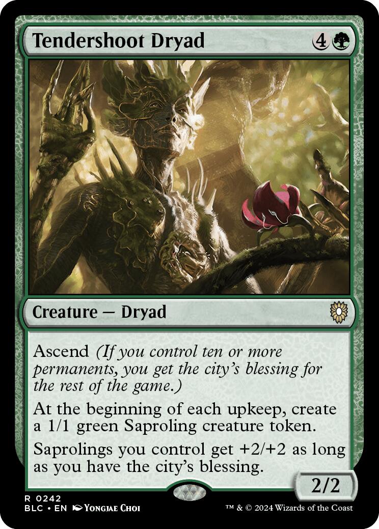 Tendershoot Dryad [Bloomburrow Commander] | Odin's Place