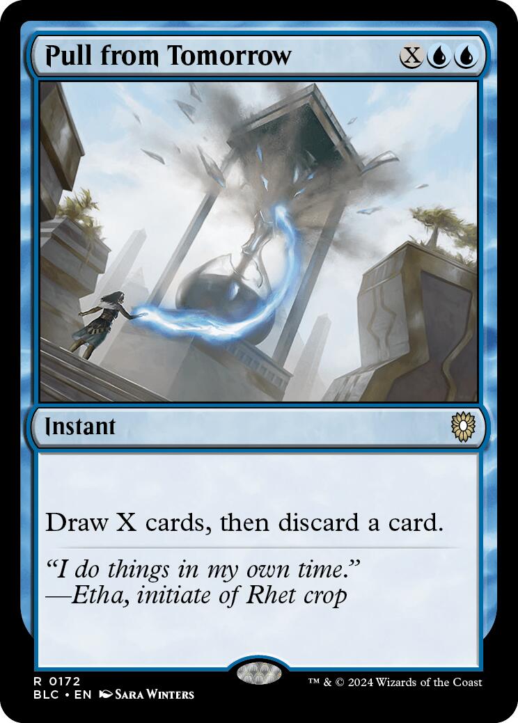 Pull from Tomorrow [Bloomburrow Commander] | Odin's Place
