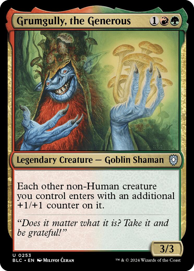Grumgully, the Generous [Bloomburrow Commander] | Odin's Place
