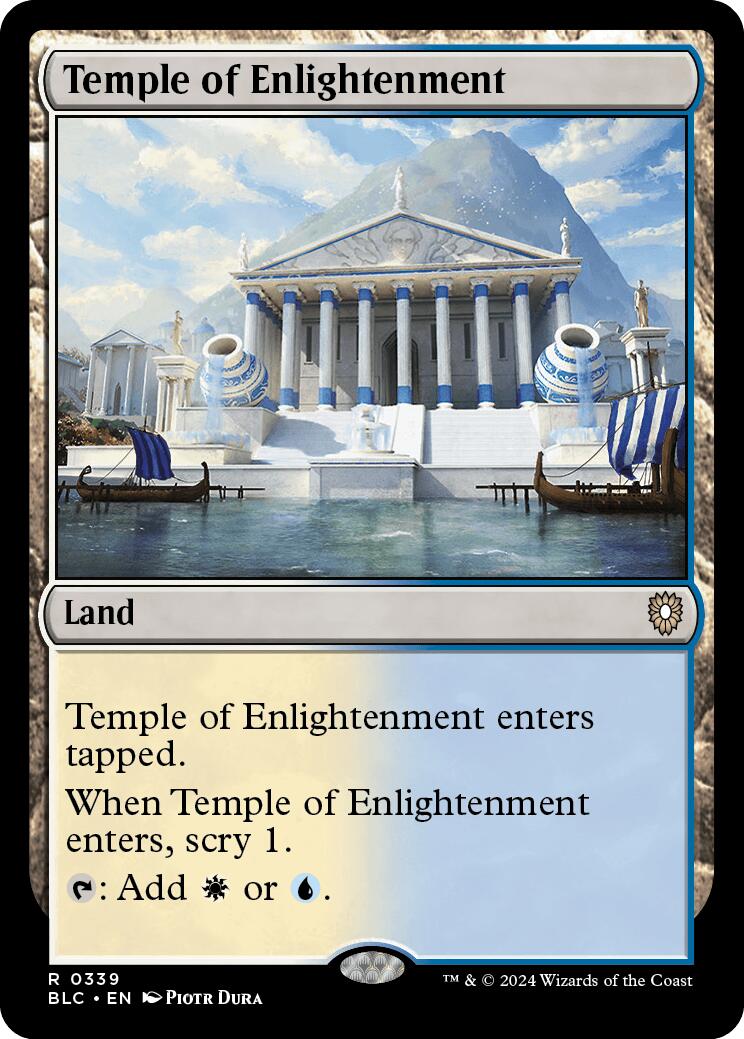Temple of Enlightenment [Bloomburrow Commander] | Odin's Place