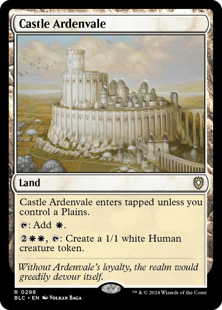 Castle Ardenvale [Bloomburrow Commander] | Odin's Place