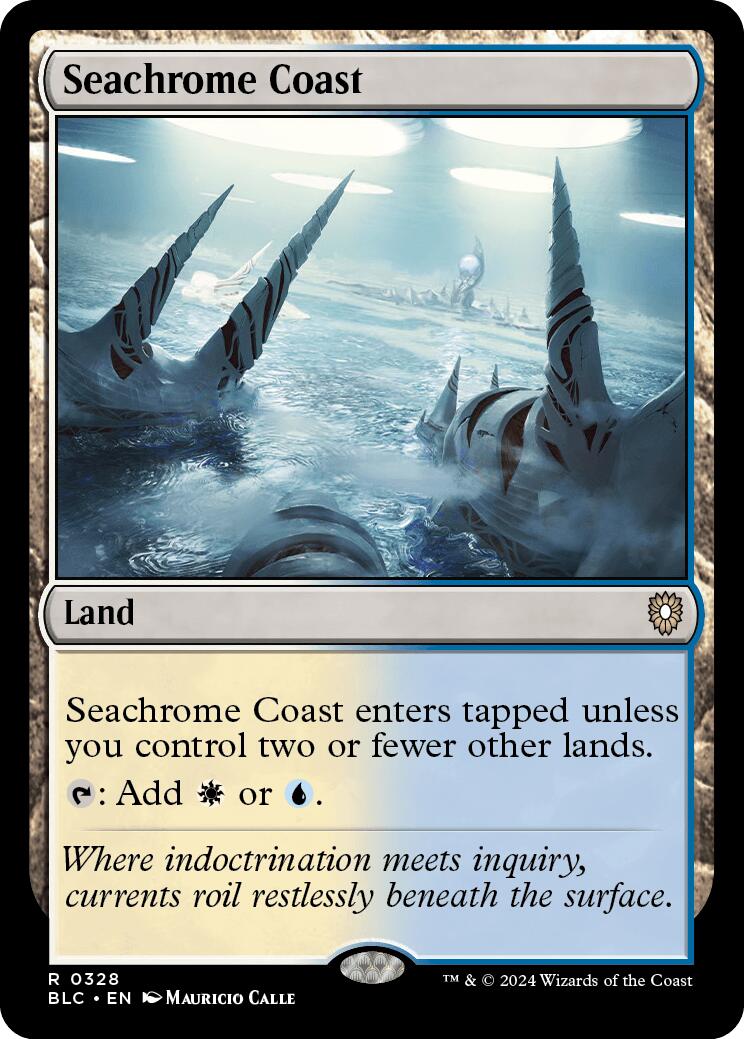 Seachrome Coast [Bloomburrow Commander] | Odin's Place