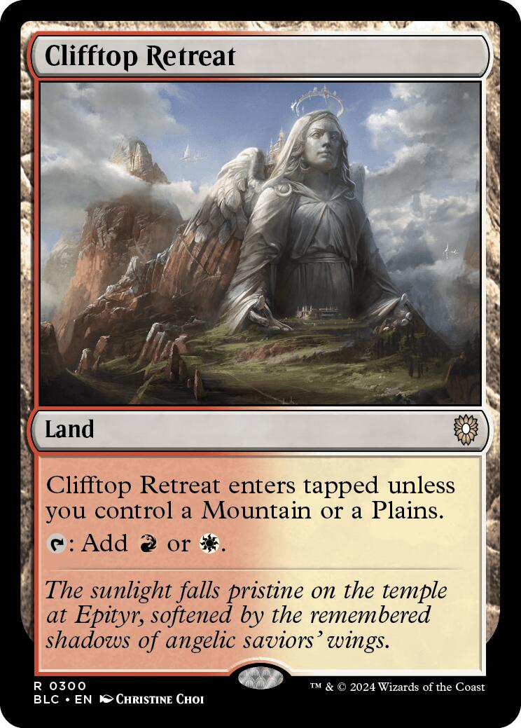 Clifftop Retreat [Bloomburrow Commander] | Odin's Place