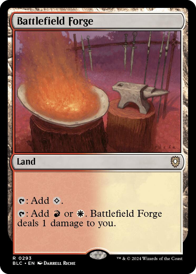 Battlefield Forge [Bloomburrow Commander] | Odin's Place