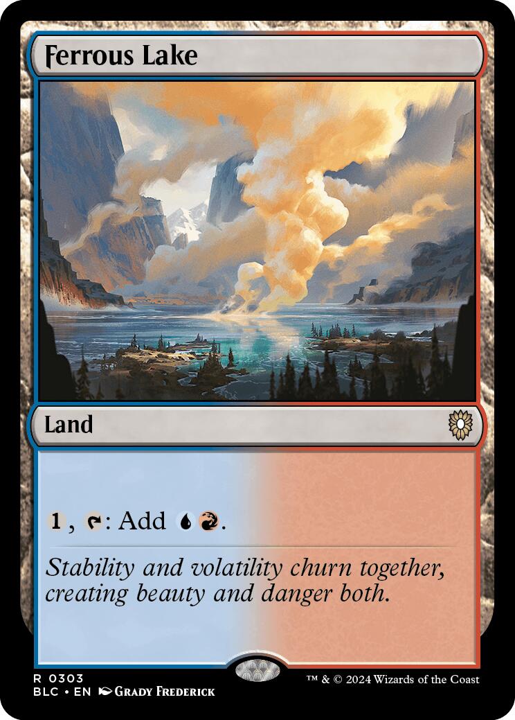 Ferrous Lake [Bloomburrow Commander] | Odin's Place