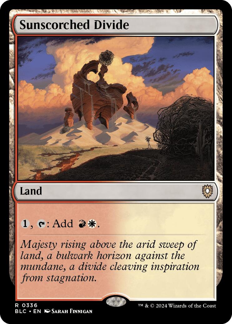 Sunscorched Divide [Bloomburrow Commander] | Odin's Place