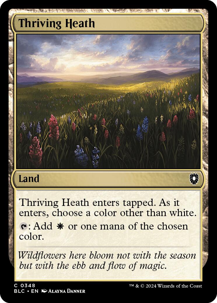 Thriving Heath [Bloomburrow Commander] | Odin's Place