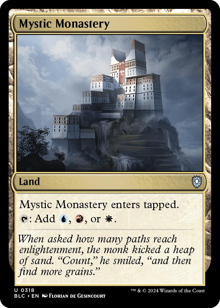Mystic Monastery [Bloomburrow Commander] | Odin's Place