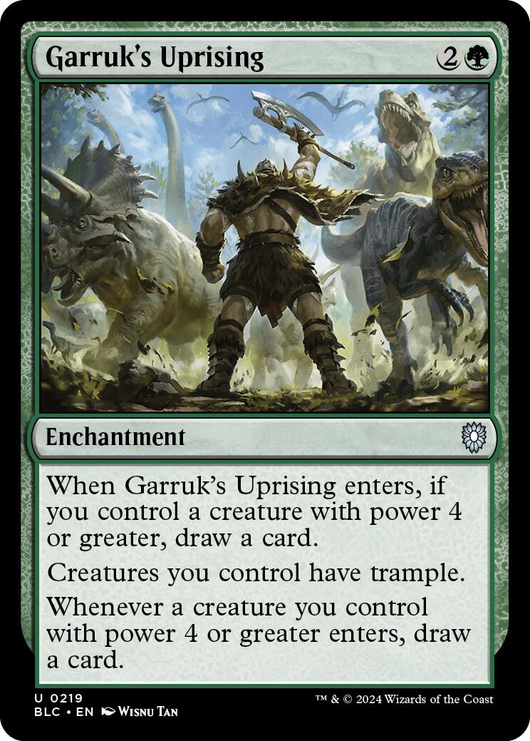 Garruk's Uprising [Bloomburrow Commander] | Odin's Place