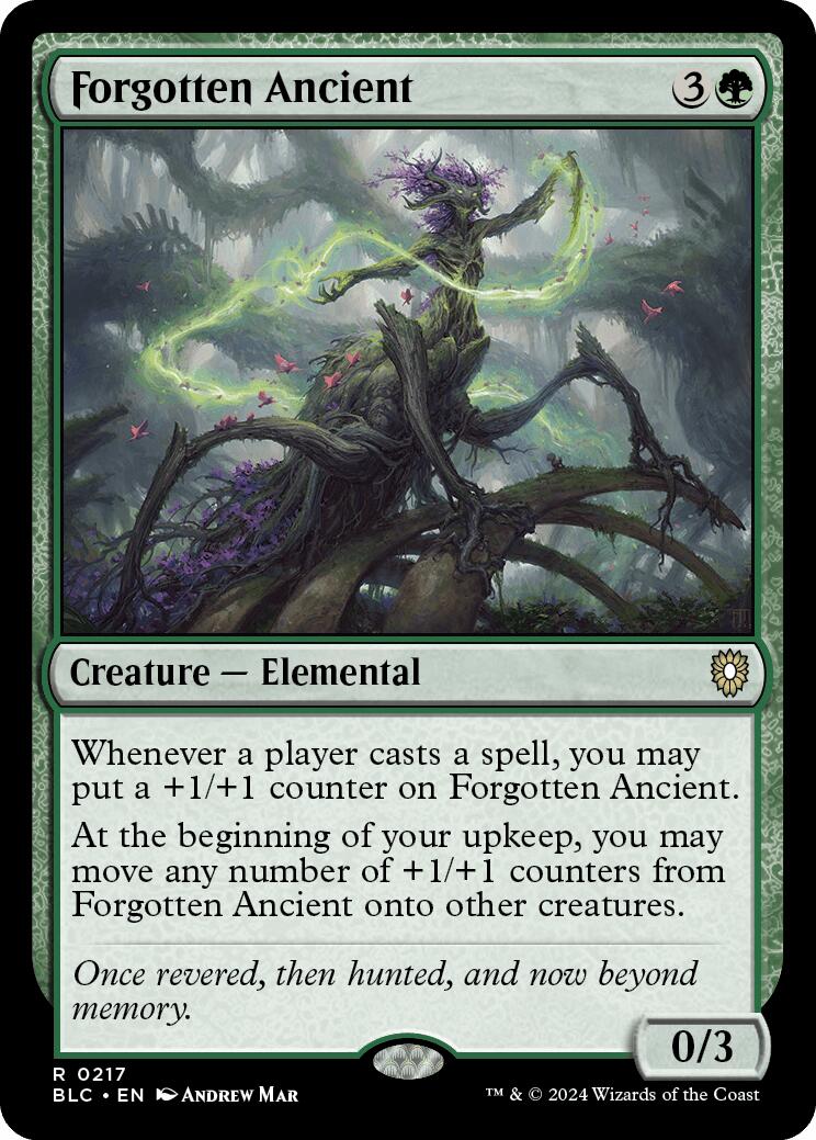 Forgotten Ancient [Bloomburrow Commander] | Odin's Place