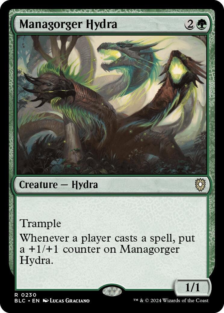 Managorger Hydra [Bloomburrow Commander] | Odin's Place