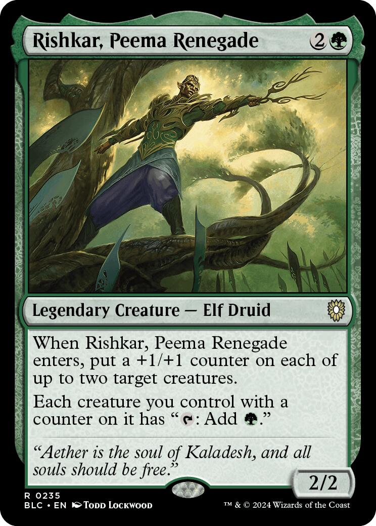 Rishkar, Peema Renegade [Bloomburrow Commander] | Odin's Place