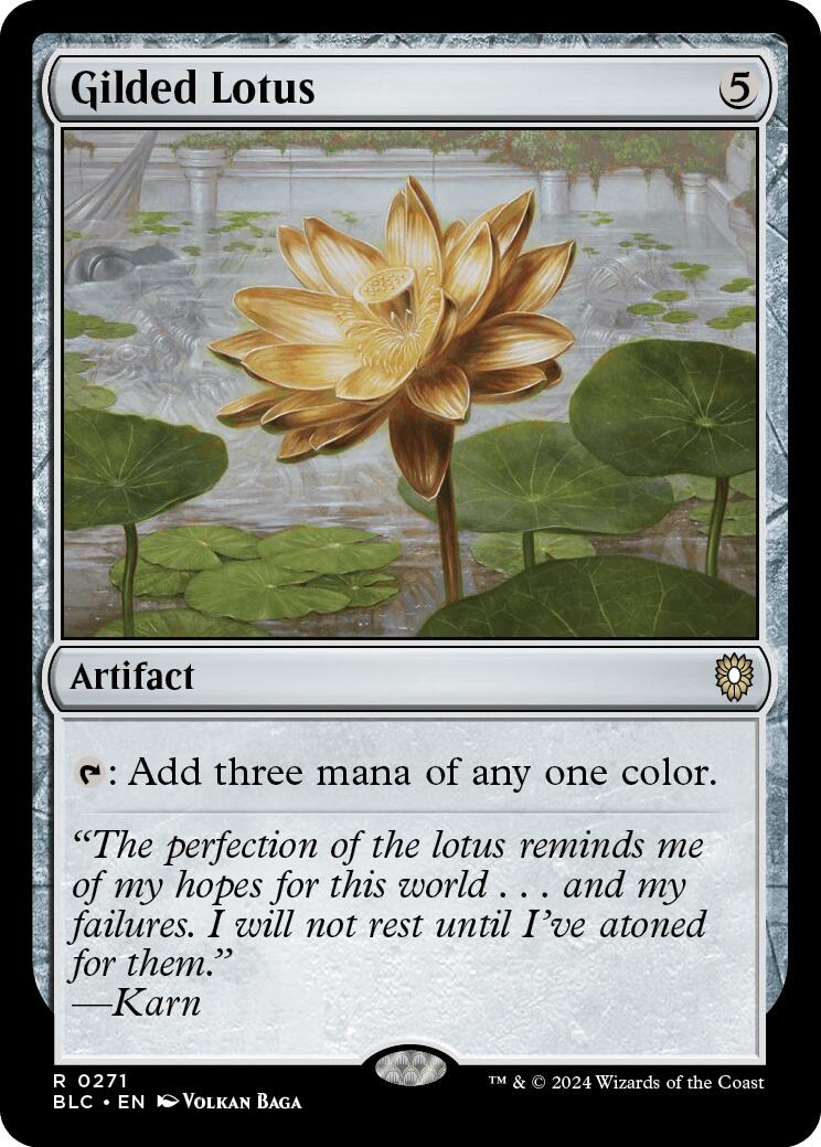 Gilded Lotus [Bloomburrow Commander] | Odin's Place