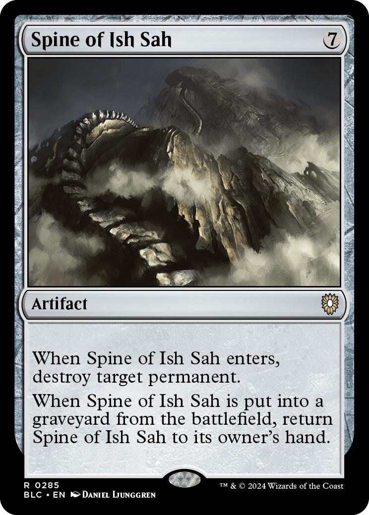 Spine of Ish Sah [Bloomburrow Commander] | Odin's Place