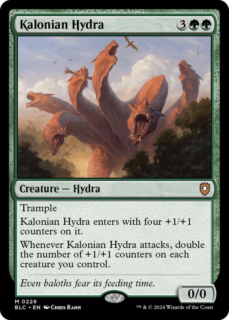 Kalonian Hydra [Bloomburrow Commander] | Odin's Place
