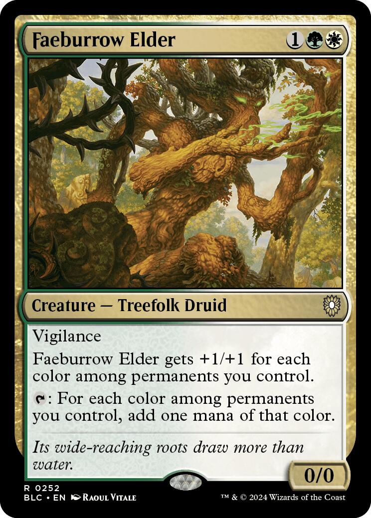 Faeburrow Elder [Bloomburrow Commander] | Odin's Place
