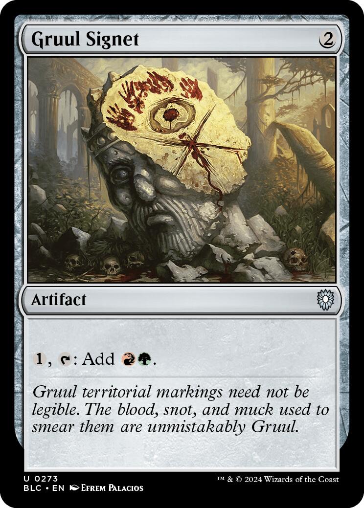Gruul Signet [Bloomburrow Commander] | Odin's Place