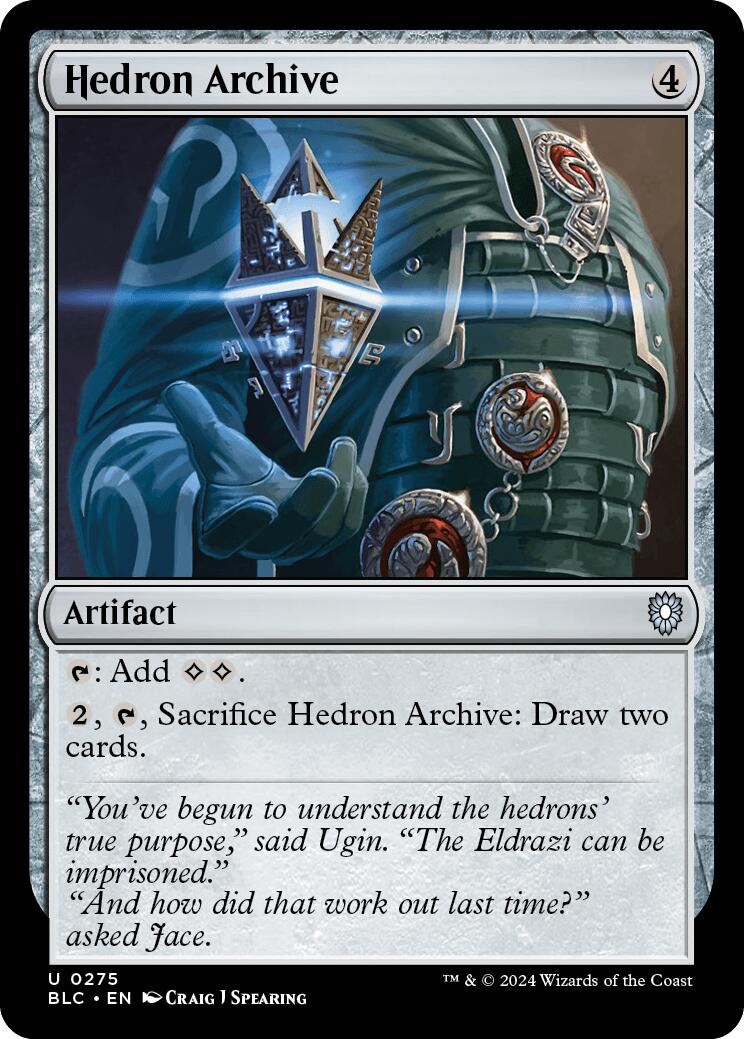 Hedron Archive [Bloomburrow Commander] | Odin's Place
