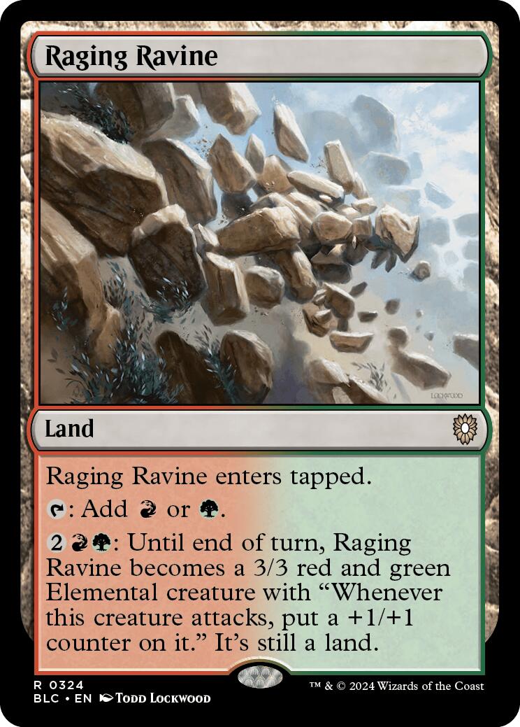 Raging Ravine [Bloomburrow Commander] | Odin's Place