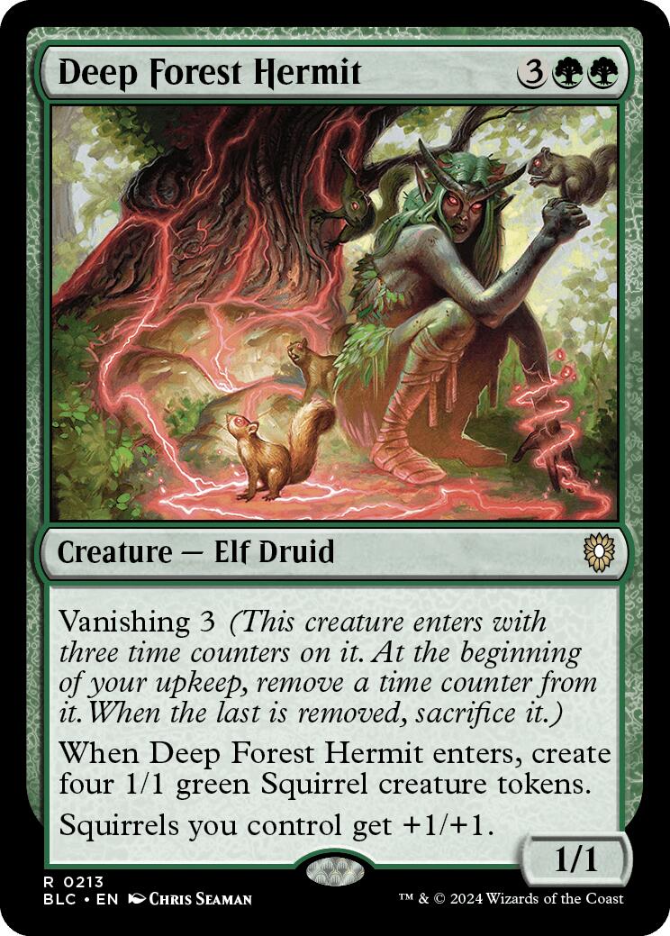 Deep Forest Hermit [Bloomburrow Commander] | Odin's Place