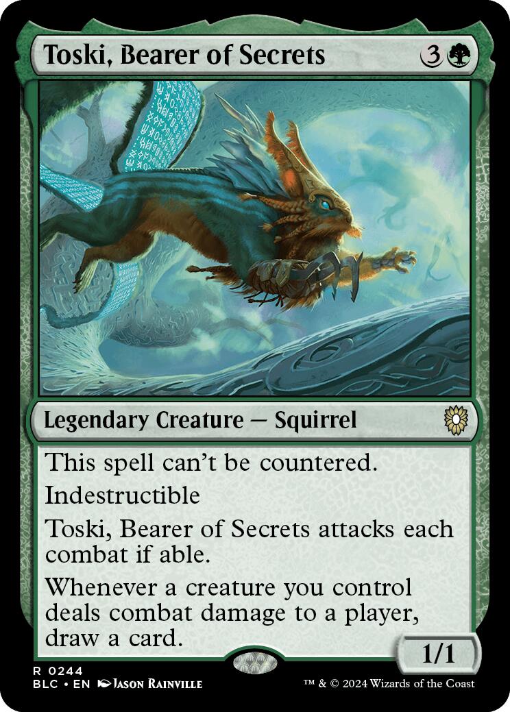 Toski, Bearer of Secrets [Bloomburrow Commander] | Odin's Place