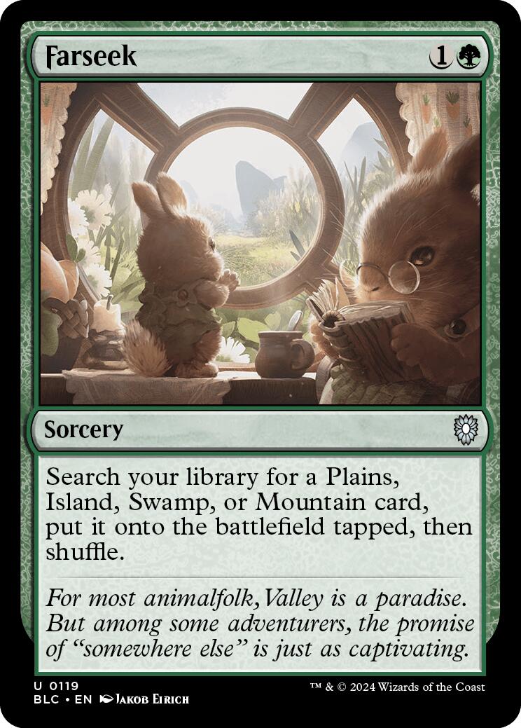Farseek [Bloomburrow Commander] | Odin's Place