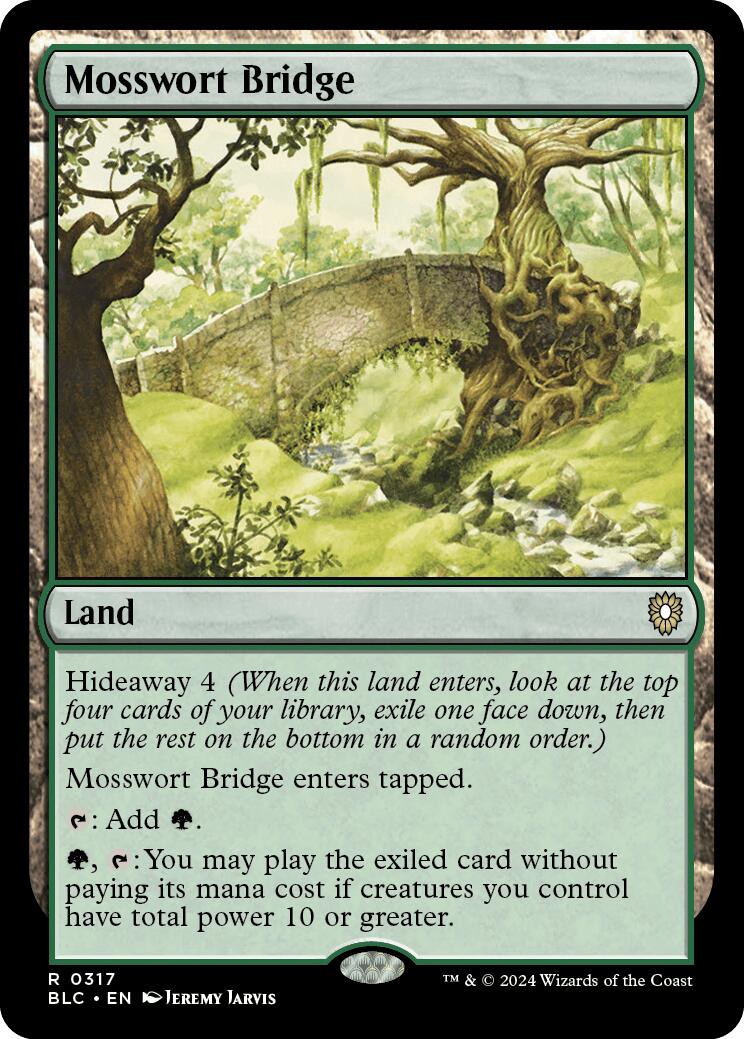 Mosswort Bridge [Bloomburrow Commander] | Odin's Place