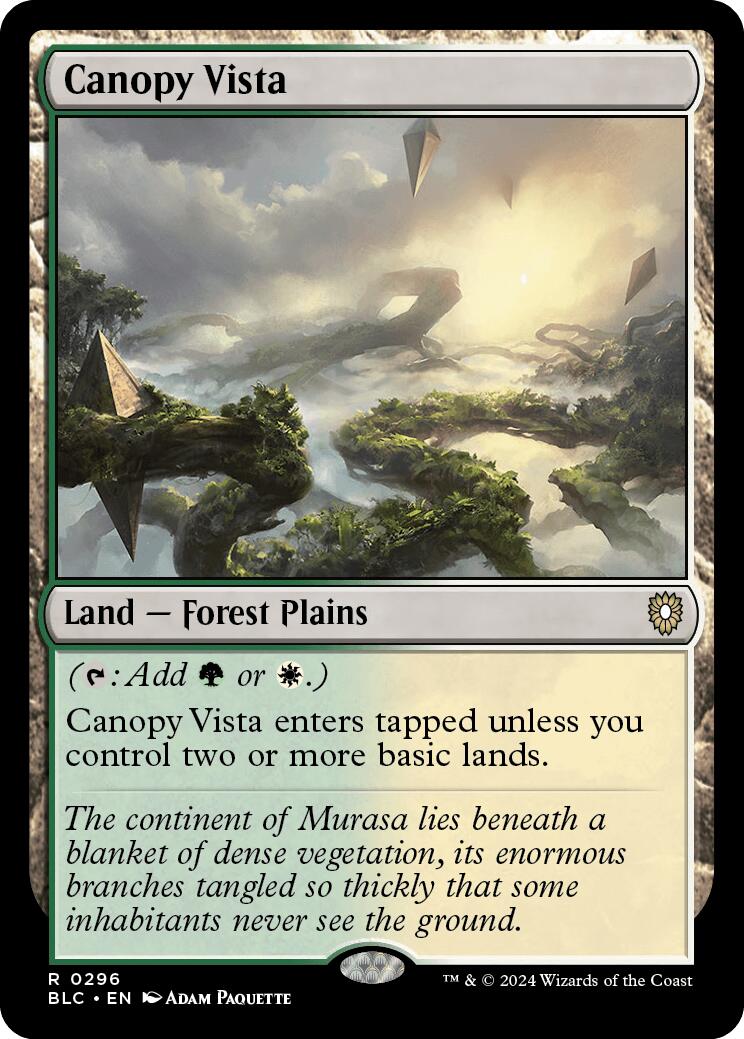 Canopy Vista [Bloomburrow Commander] | Odin's Place