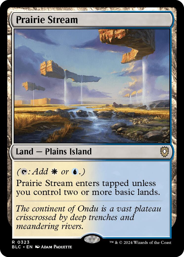 Prairie Stream [Bloomburrow Commander] | Odin's Place