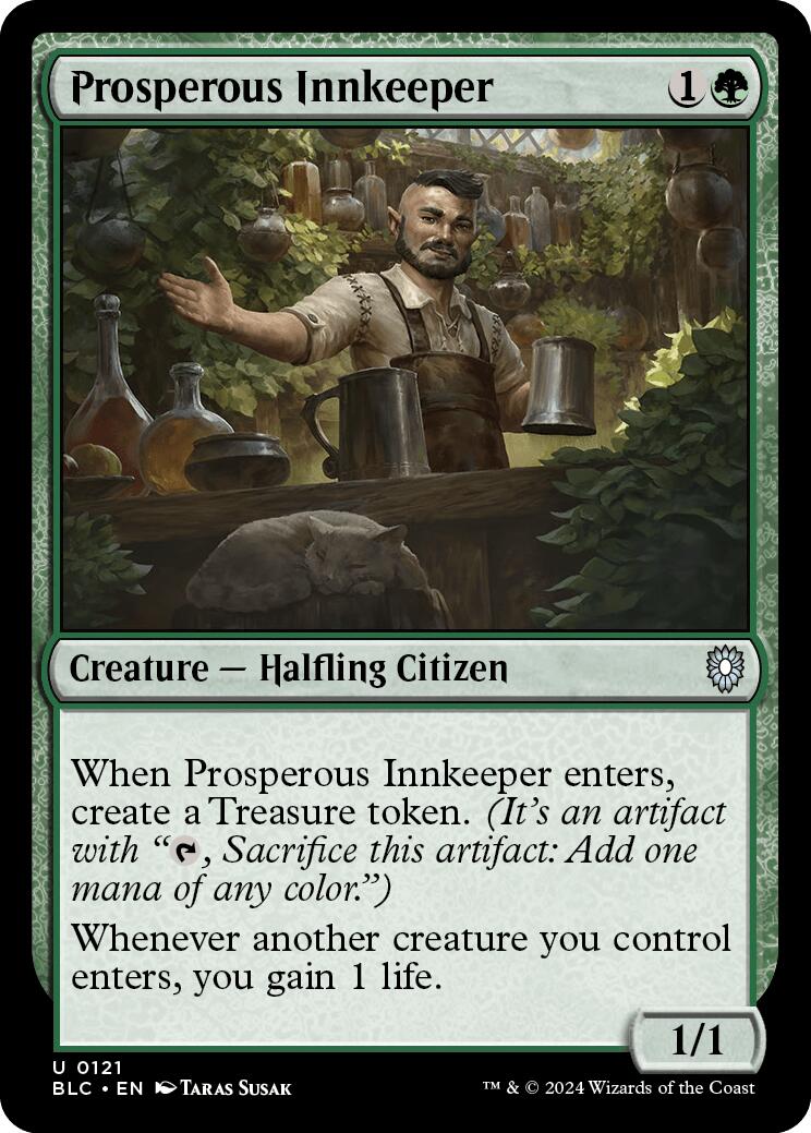 Prosperous Innkeeper [Bloomburrow Commander] | Odin's Place