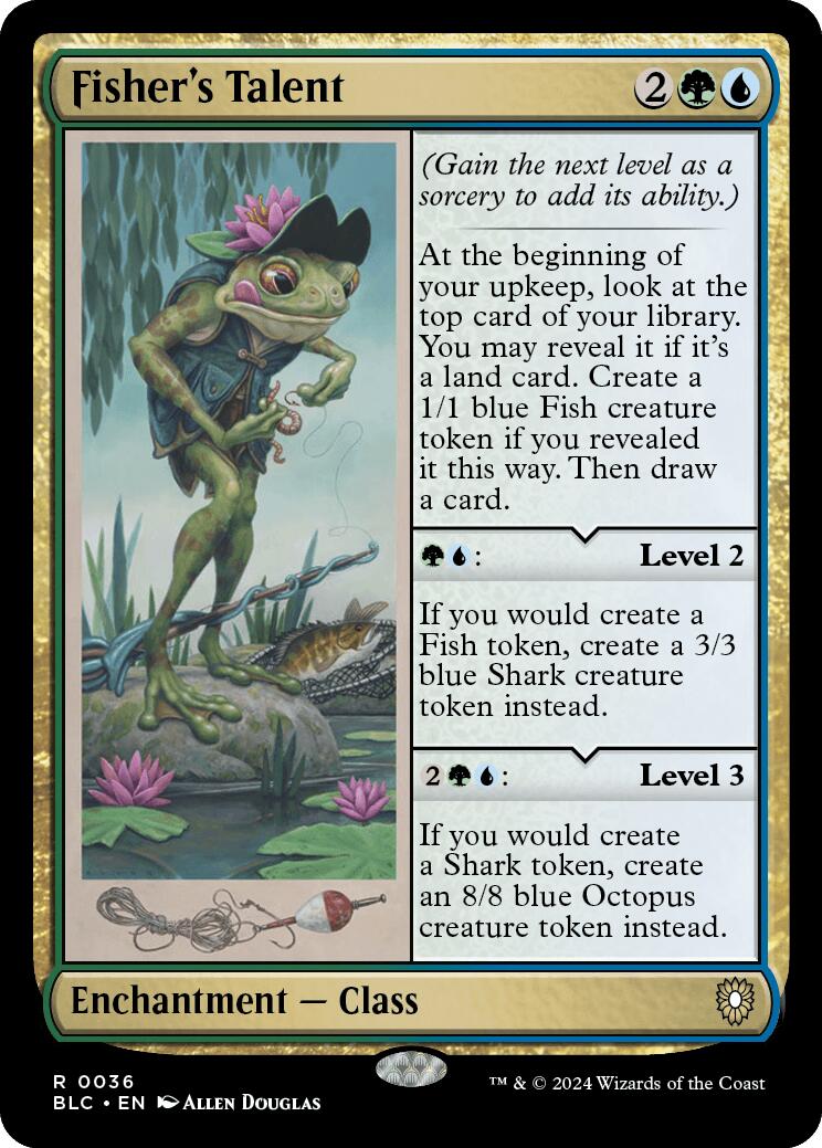 Fisher's Talent [Bloomburrow Commander] | Odin's Place