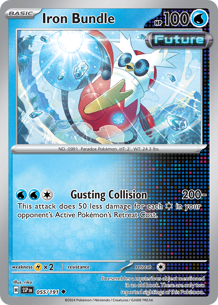 Iron Bundle (055/191) [Scarlet & Violet: Surging Sparks] | Odin's Place