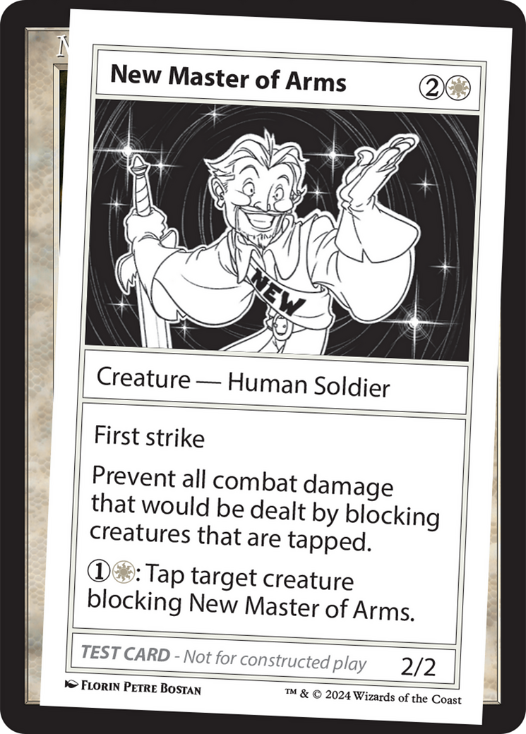 New Master of Arms [Mystery Booster 2 Playtest Cards] | Odin's Place