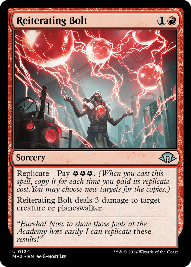 Reiterating Bolt [Modern Horizons 3] | Odin's Place
