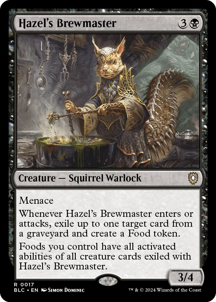 Hazel's Brewmaster [Bloomburrow Commander] | Odin's Place