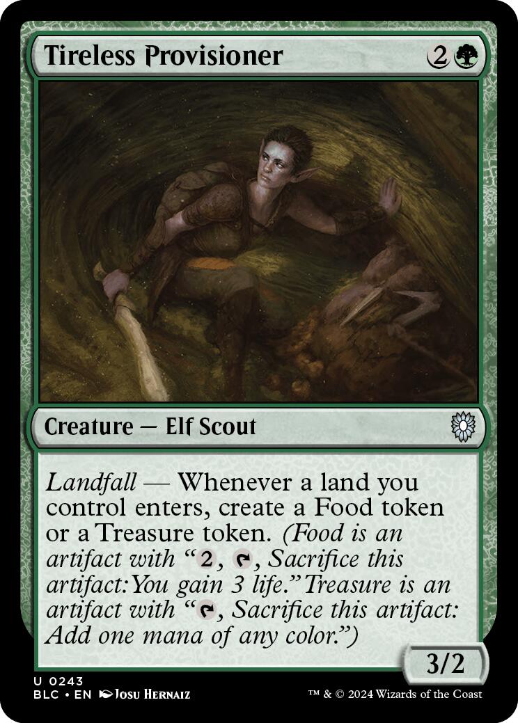 Tireless Provisioner [Bloomburrow Commander] | Odin's Place
