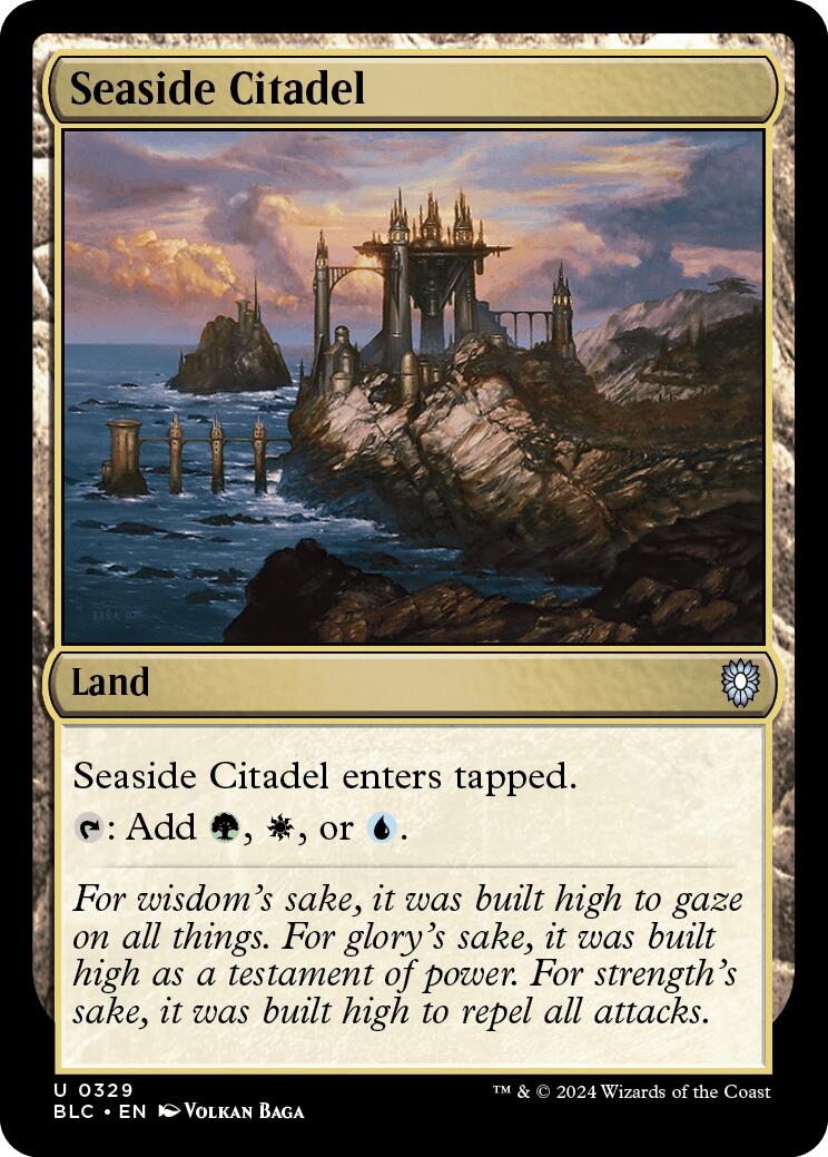Seaside Citadel [Bloomburrow Commander] | Odin's Place